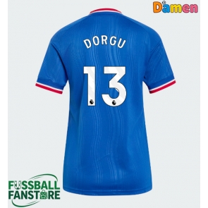 Manchester United Patrick Dorgu #13 Replik Auswärtstrikot Damen 2026-27 Kurzarm